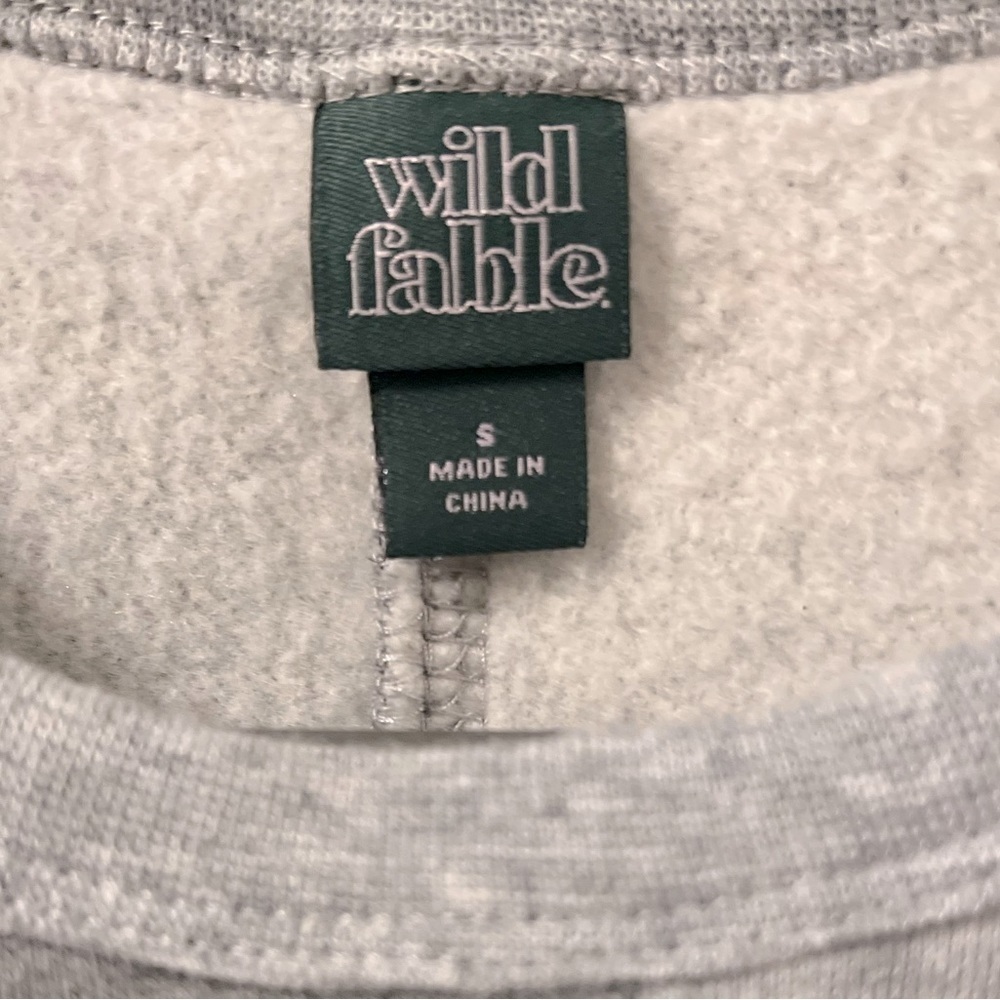 Wild Fable Patchwork Crewneck Sweatshirt - Picture 3 of 4